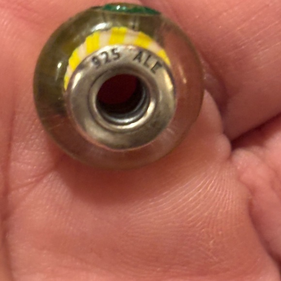 Pandora Yellow and Green Charm - Picture 3 of 3